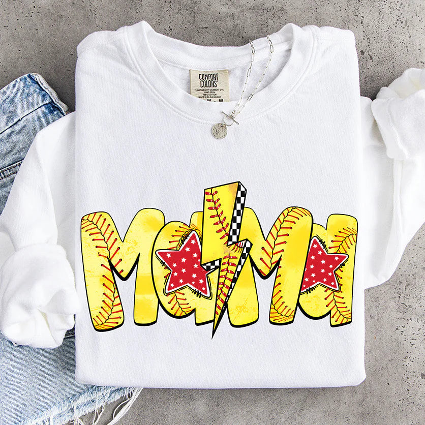 Everyday Customs Co. Softball Mama - T-Shirts