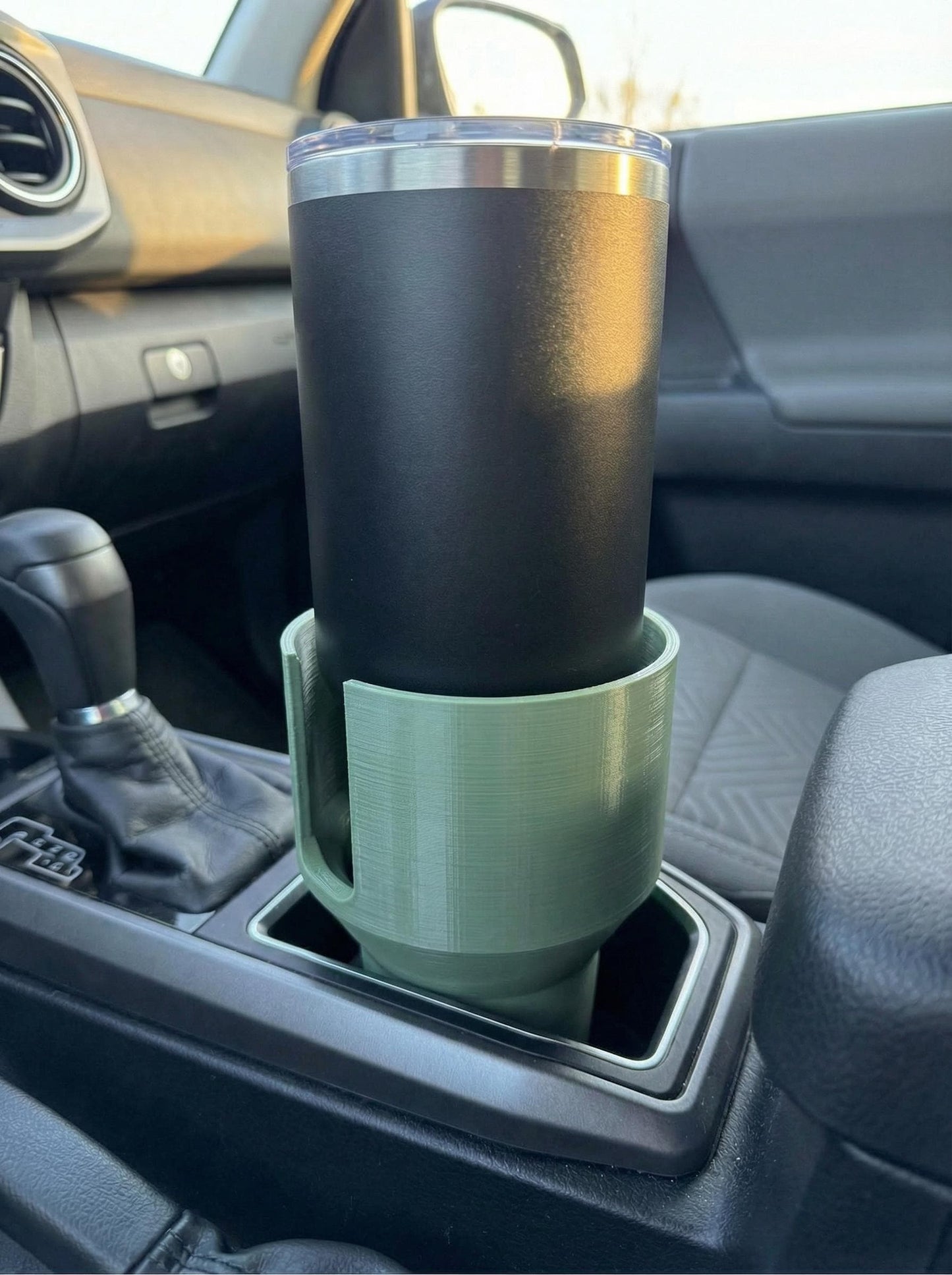 3D Printed Truck Cupholder Adapter for Stanley Tumblers | Secure Fit Insert