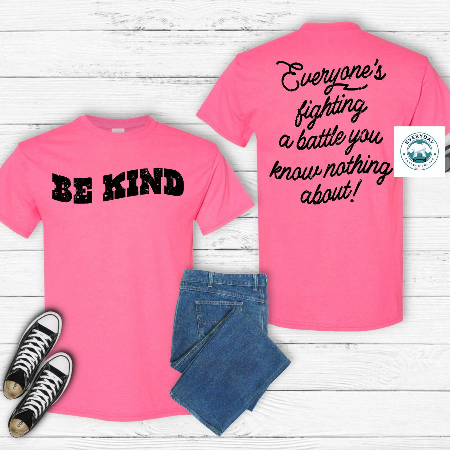 Be Kind Shirt - Soft Premium Fabric, Uplifting Design, Comfortable Fit for Daily Wear