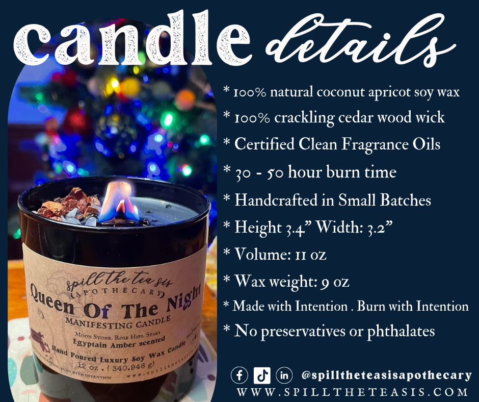 Spill The Tea Sis Apothecary The Star Tarot Candle | Healing & Hope Manifestation Candle - Apparel & Accessories
