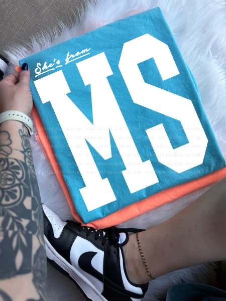 “She's from” State Edition Tees