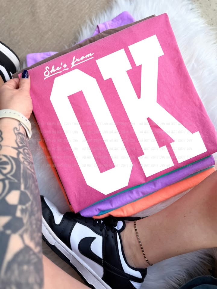 “She's from” State Edition Tees