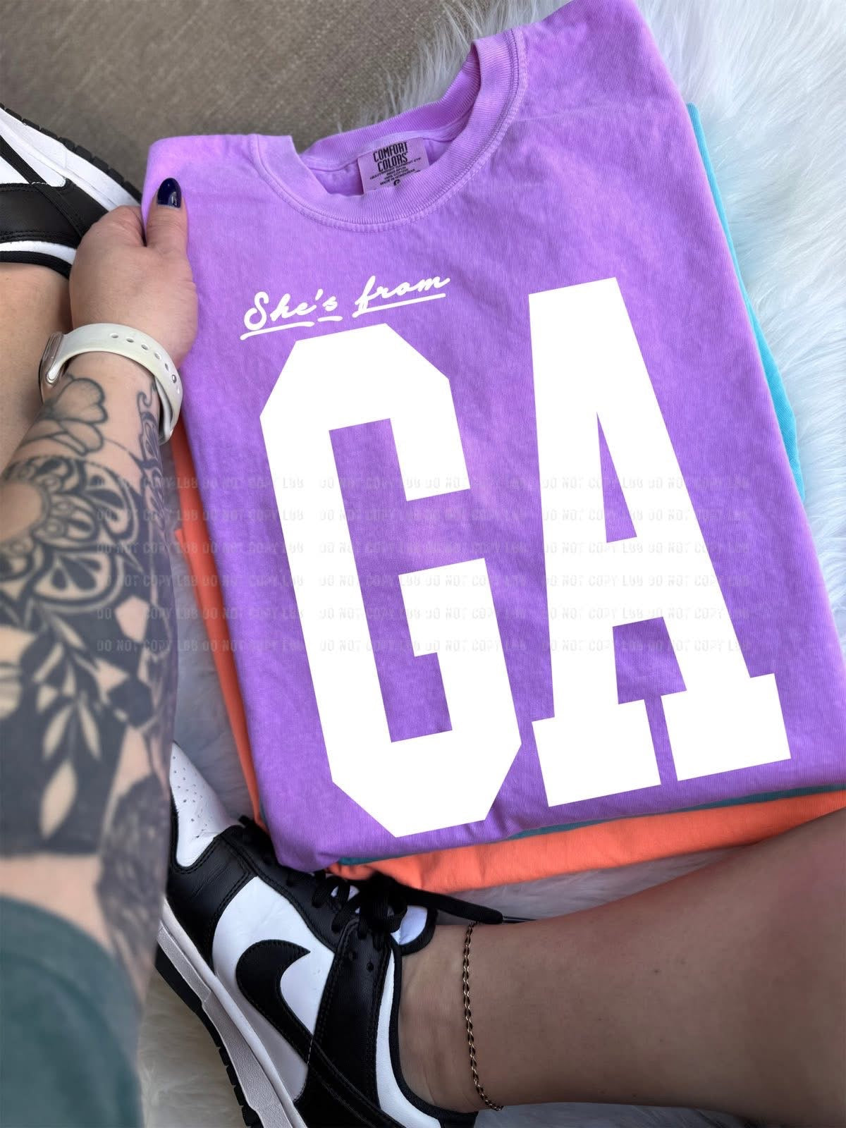 “She's from” State Edition Tees