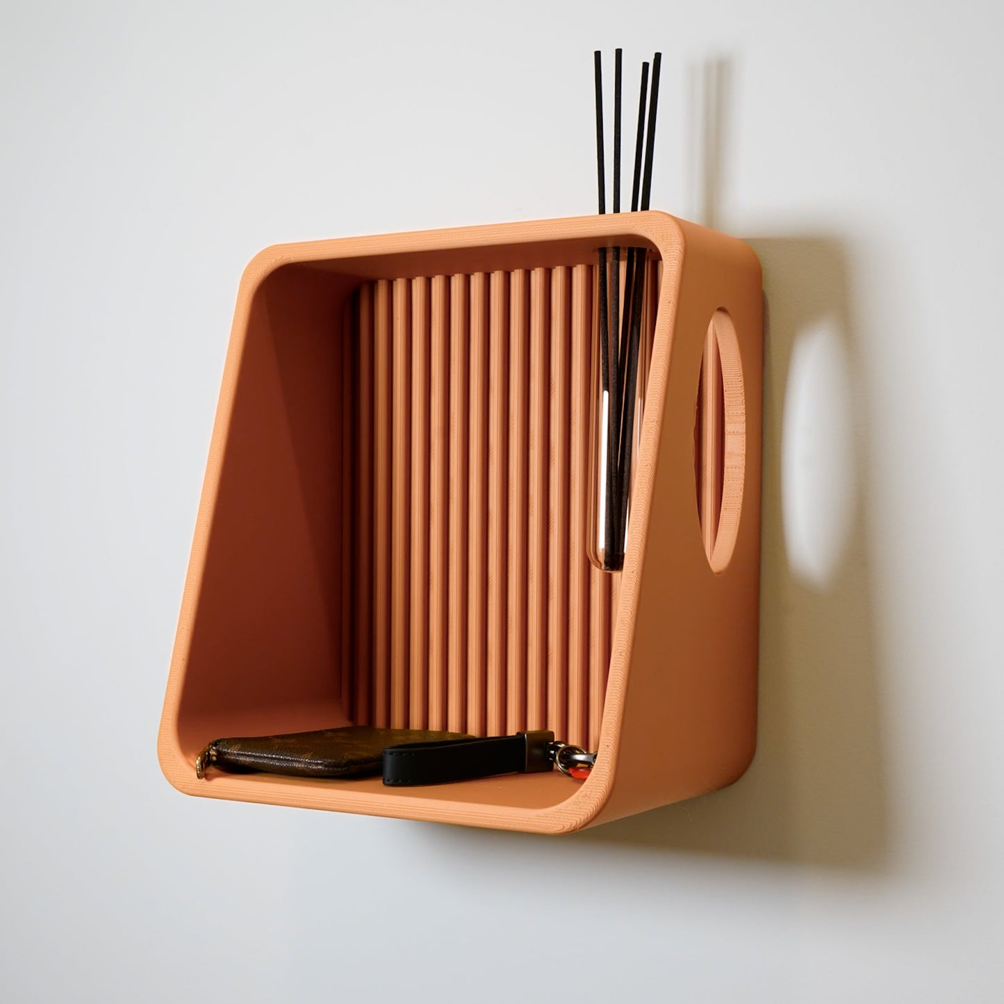 Rosebud HomeGoods Modern Floating Wall Shelf & Propagation Station | Everyday Customs Co. - Shelving Floating Shelf