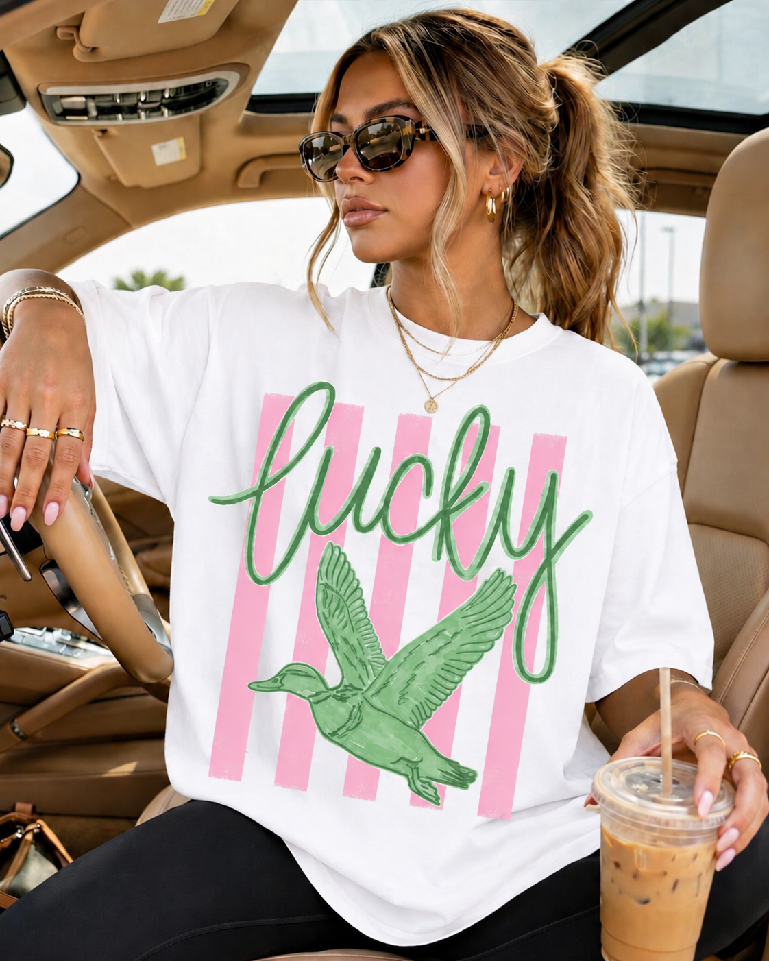 Everyday Customs Co Lucky Duck Tee - T-Shirts