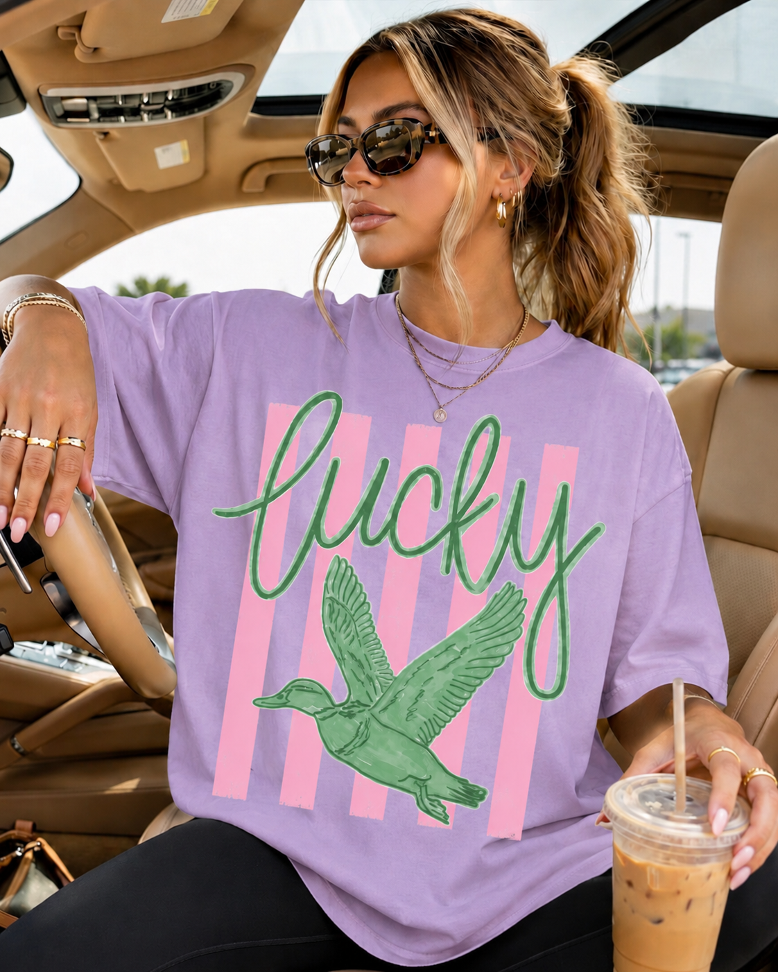 Everyday Customs Co Lucky Duck Tee - T-Shirts