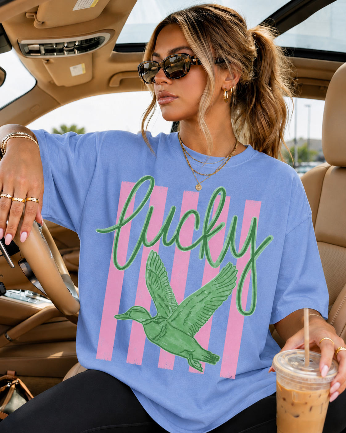 Everyday Customs Co Lucky Duck Tee - T-Shirts