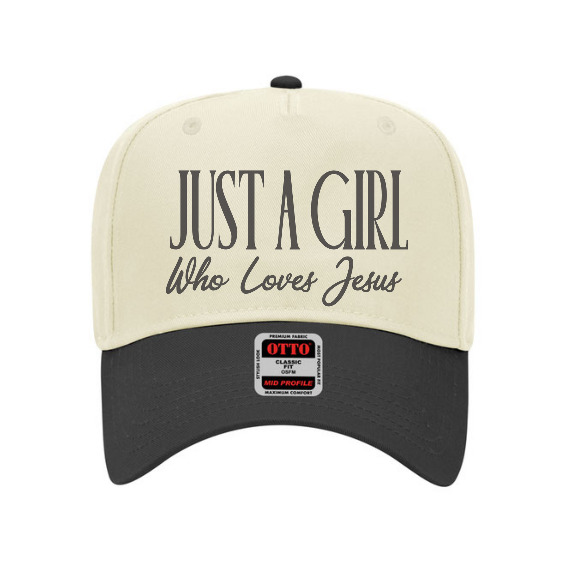 Hey Jude Graphic Tees Just a Girl Who Loves Jesus Trucker Hat - Apparel & Accessories