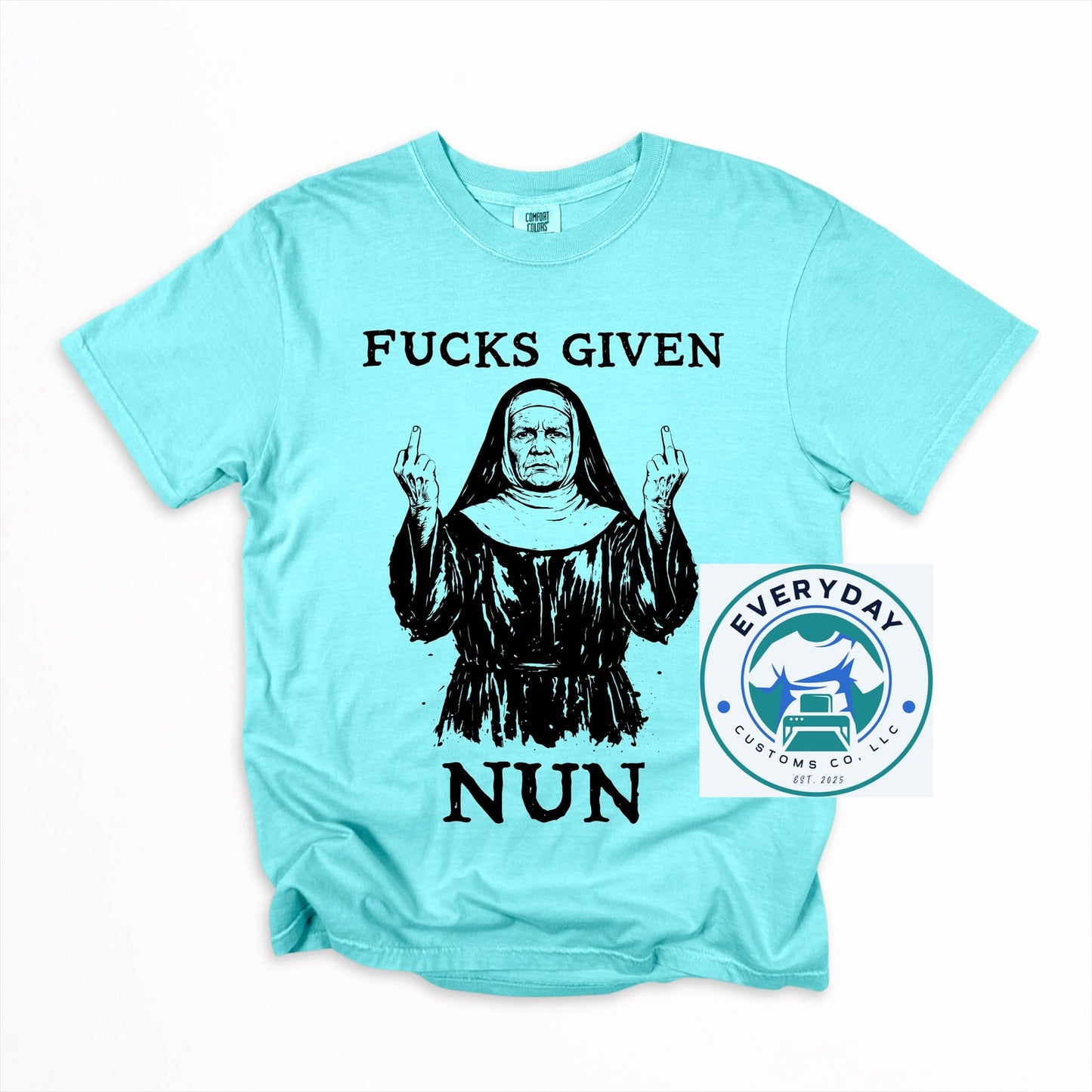 Everyday Customs Co. F Given Nun Graphic Tee - Purposeful In-House Craft | Everyday Customs Co. -