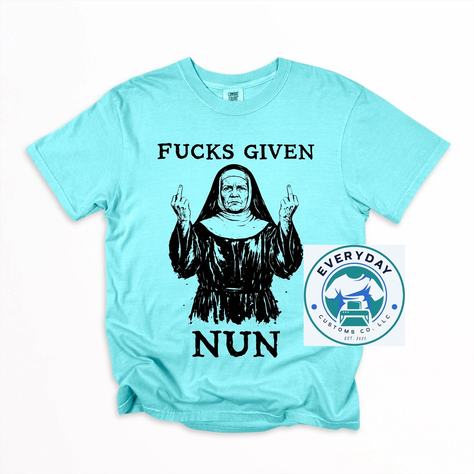 Everyday Customs Co. F Given Nun Graphic Tee - Purposeful In-House Craft | Everyday Customs Co. -