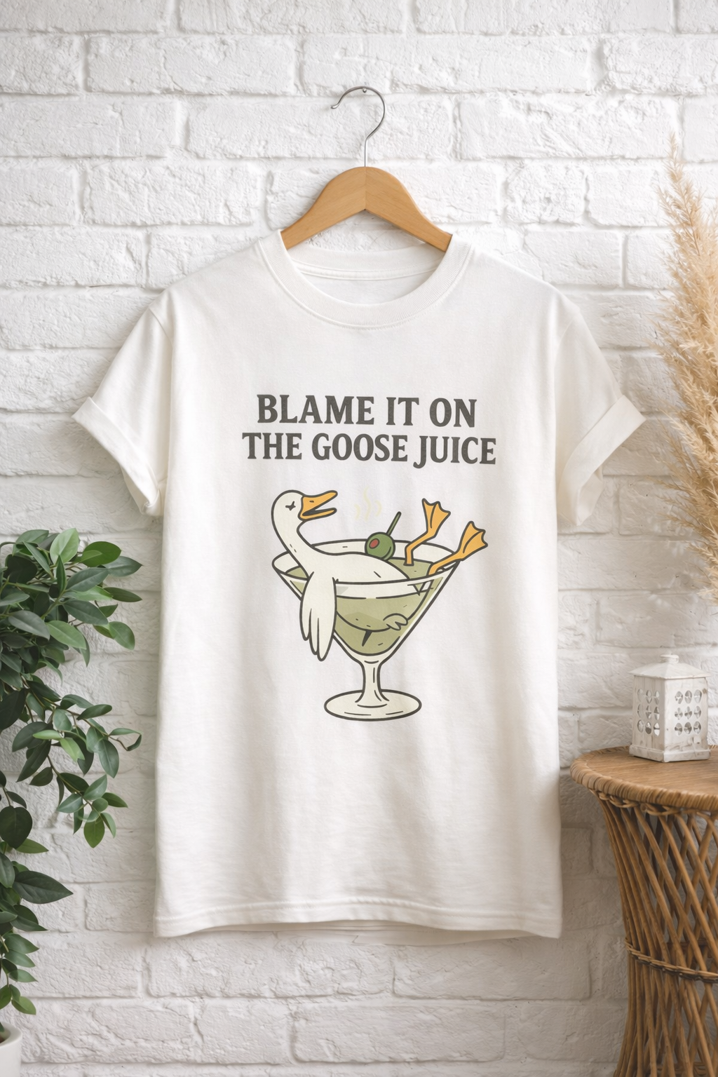 Everyday Customs Co. Blame It on The Goose Juice Graphic Tee - Custom In-House Print | Everyday Customs Co. - T-Shirts