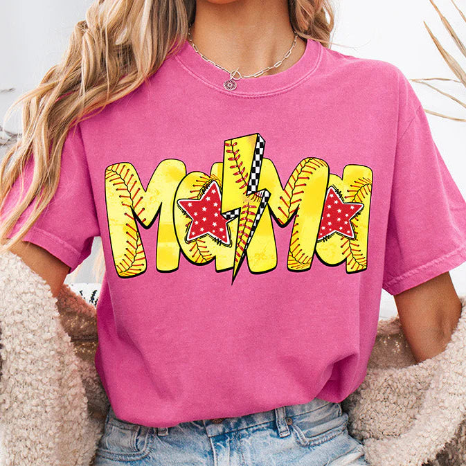 Everyday Customs Co. Softball Mama - T-Shirts