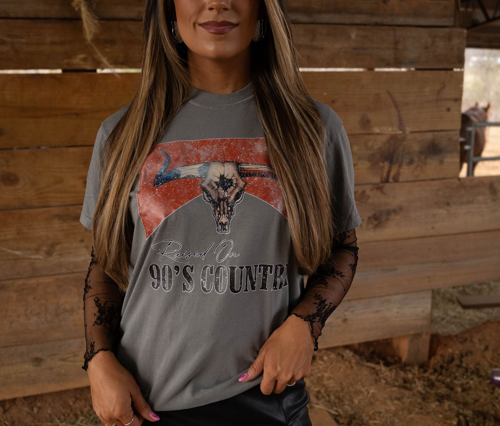 Everyday Customs Co. 90's Country Graphic T-Shirt - Crafted with Purpose | Everyday Customs Co. - T-Shirts Graphic Tee