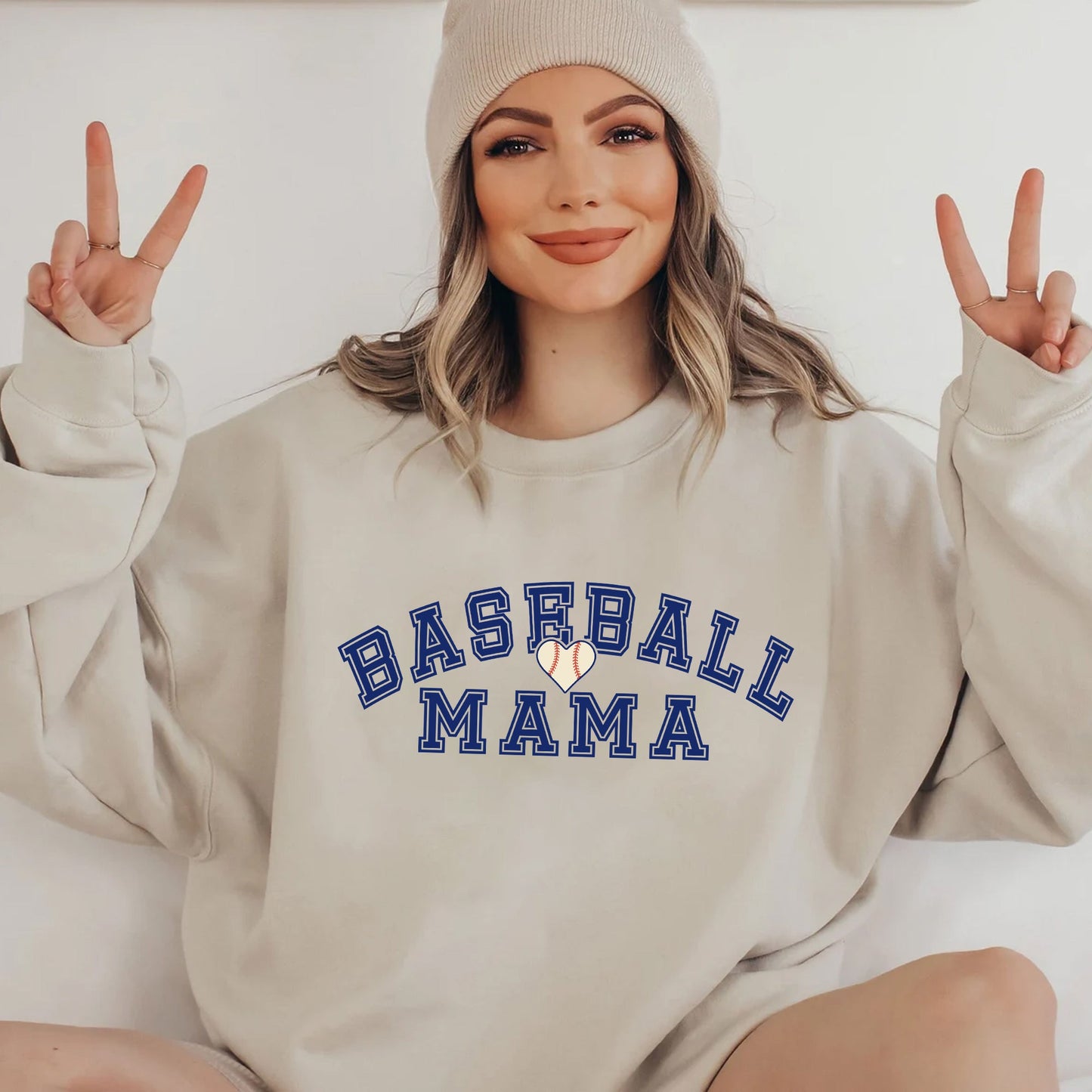 Everyday Customs Co. Baseball Mama Graphic Sweatshirt - Crafted with Purpose | Everyday Customs Co. - Sweatshirts
