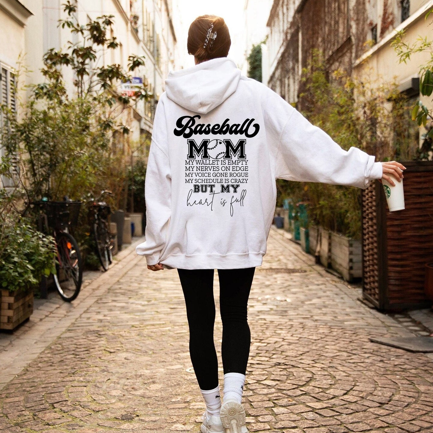 Everyday Customs Co. Custom Baseball Mom Graphic Sweatshirt - Crafted with Purpose | Everyday Customs Co. - Sweatshirts