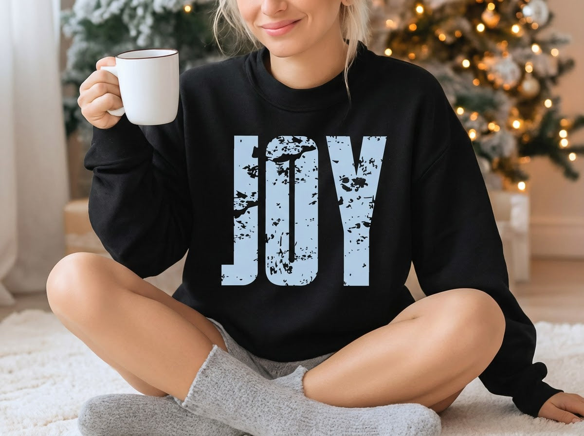 Everyday Customs Co. Soft Fleece Joy Sweatshirt - Relaxed Fit Crewneck | Everyday Customs Co. - T-Shirts