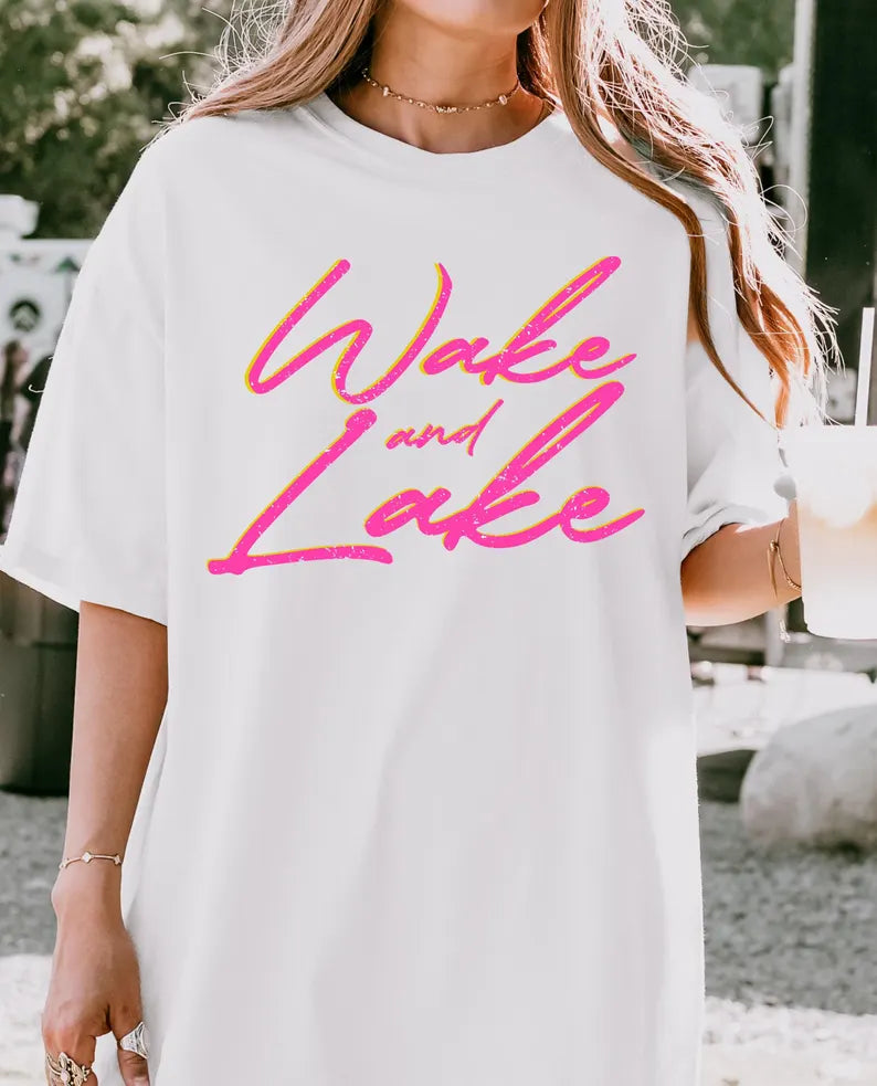 Everyday Customs Co. Wake & Lake T-Shirt - T-Shirts
