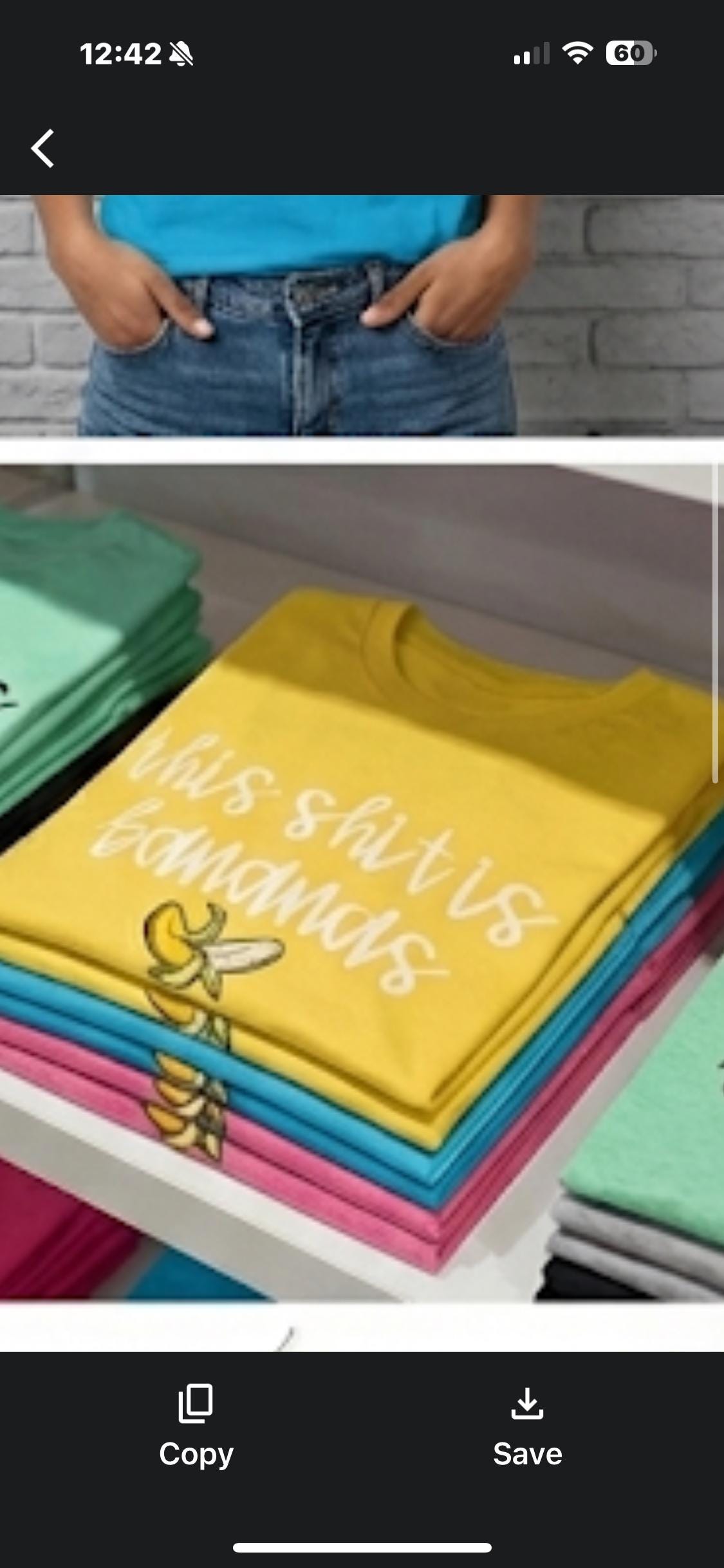 Everyday Customs Co. This Shit Is Bananas Funny Graphic Tee | Unisex Cotton T-Shirt, Trendy Casual Humor Top - Apparel & Accessories