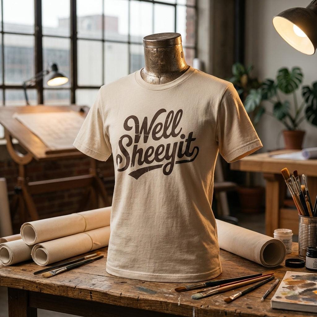 Everyday Customs Co. Funny Well Sheeyit Graphic Tee - Ring-Spun Cotton Comfort | Everyday Customs Co. - Apparel & Accessories