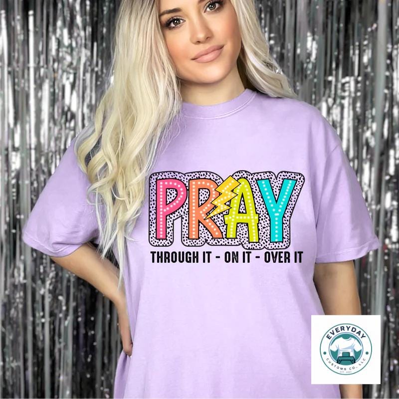 Everyday Customs Co. Inspirational Prayer T-Shirt - Crafted In-House Cotton Tee | Everyday Customs Co. - T-Shirts