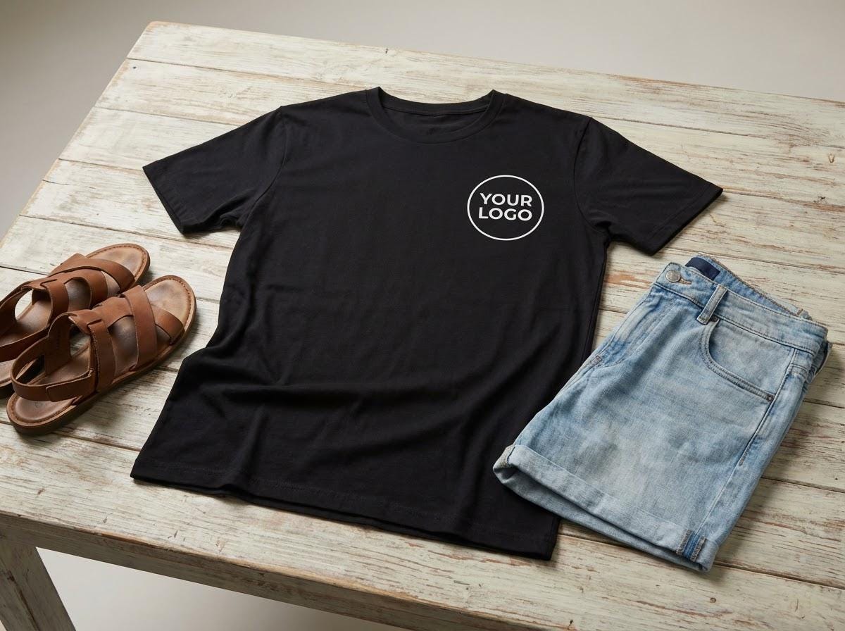Everyday Customs Co. Custom Business Logo T-Shirt - Crafted In-House for Teams | Everyday Customs Co. - Apparel & Accessories