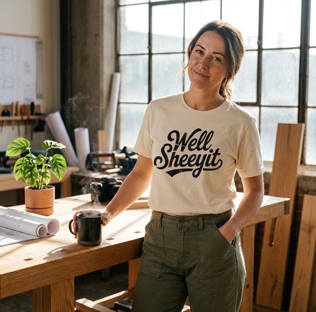 Everyday Customs Co. Funny Well Sheeyit Graphic Tee - Ring-Spun Cotton Comfort | Everyday Customs Co. - Apparel & Accessories