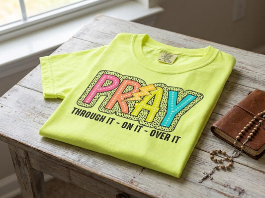 Everyday Customs Co. Inspirational Prayer T-Shirt - Crafted In-House Cotton Tee | Everyday Customs Co. - T-Shirts