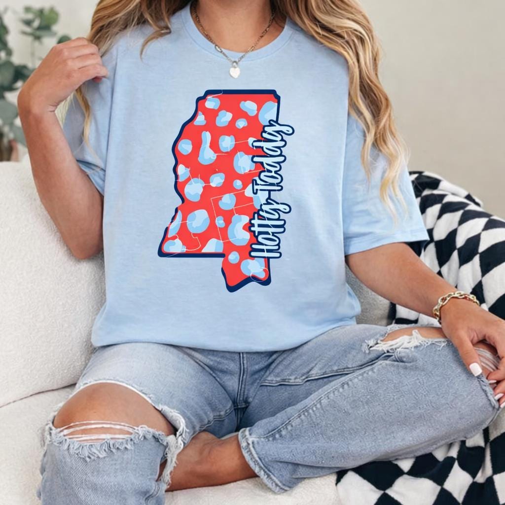 Everyday Customs Co. Hotty Toddy Mississippi Graphic Tee - Crafted with Purpose | Everyday Customs Co. - Apparel & Accessories