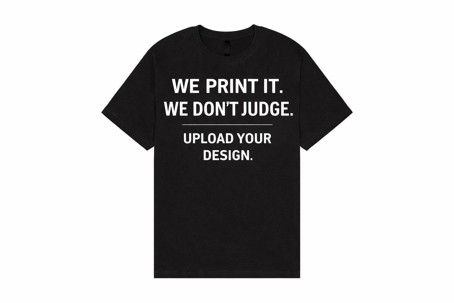 Everyday Customs Co. Custom Cotton T-Shirt - In-House DTF Brand Printing | Everyday Customs Co. - Apparel & Accessories