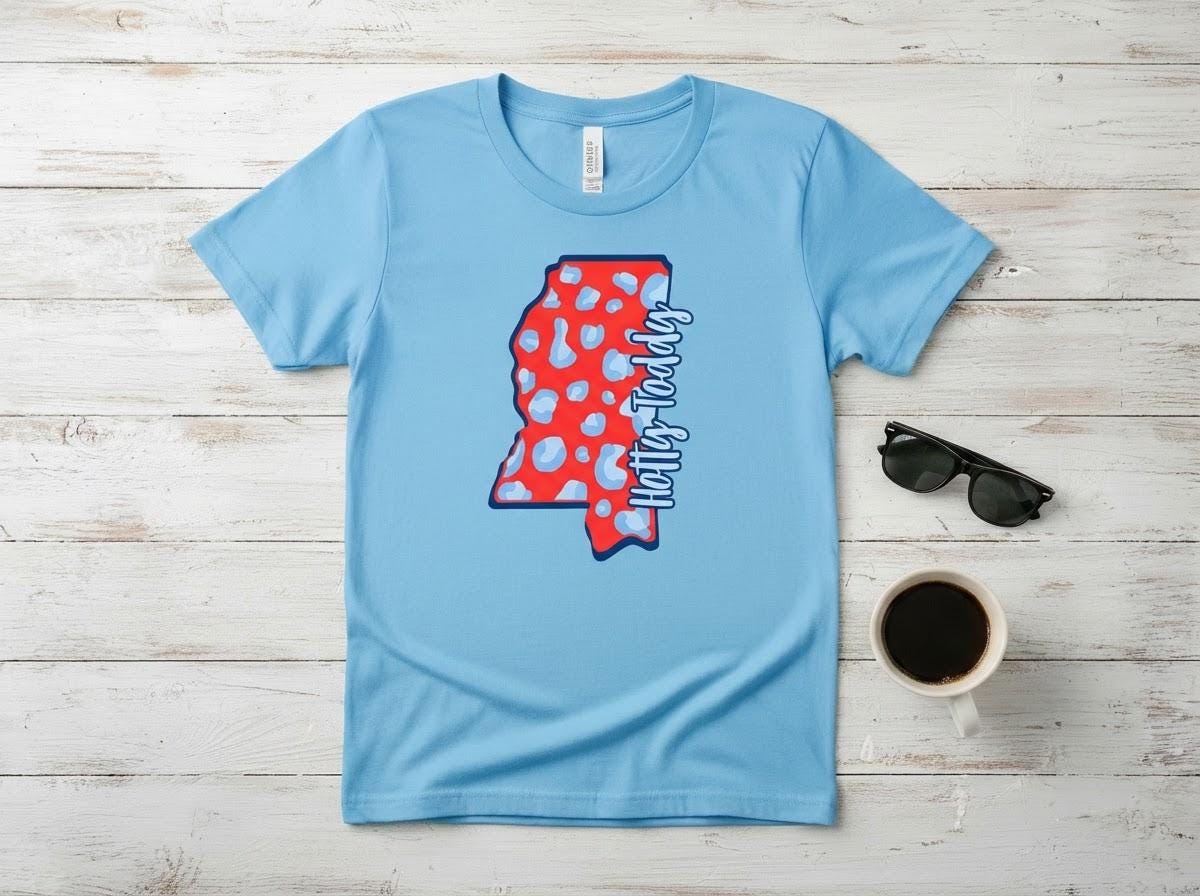 Everyday Customs Co. Hotty Toddy Mississippi Game Day Tee - Crafted with Purpose | Everyday Customs Co. - T-Shirts