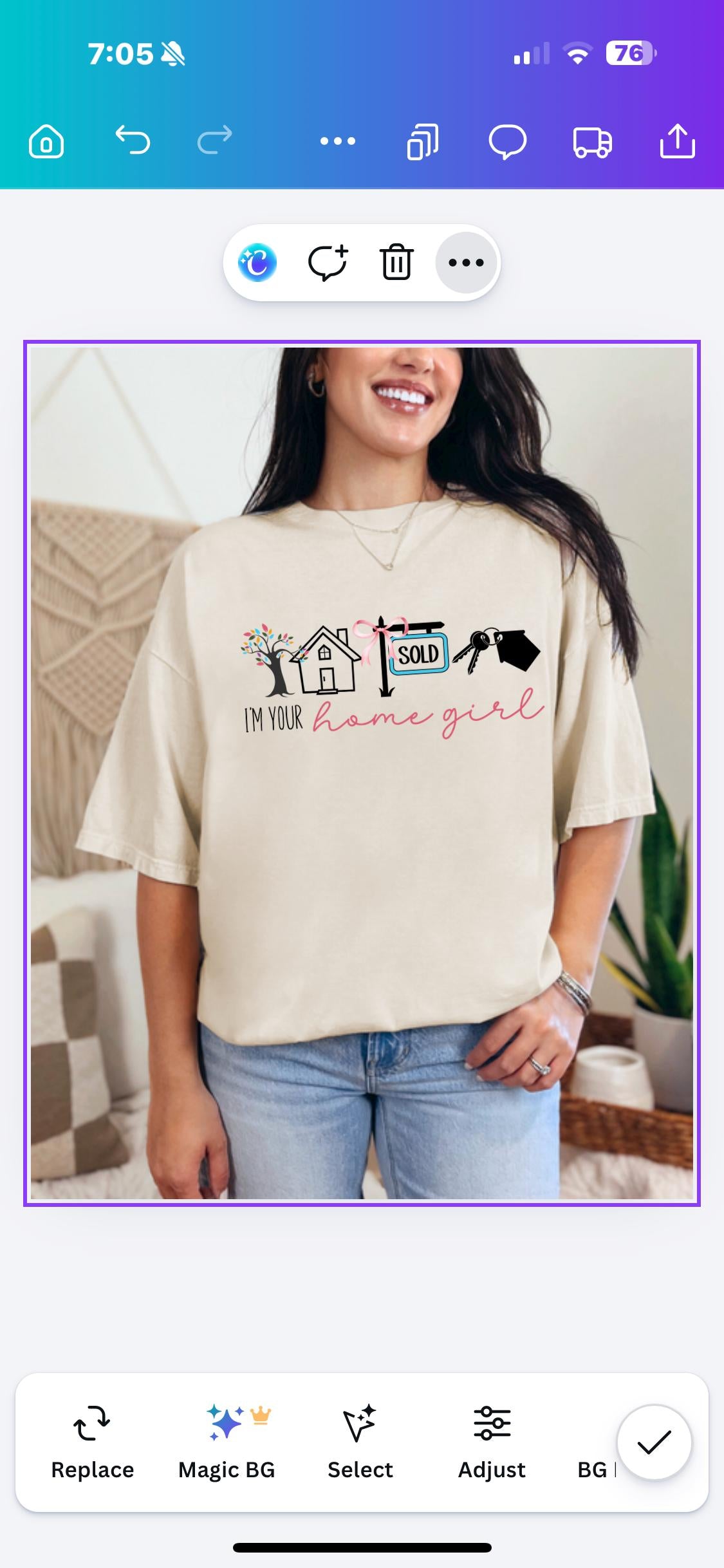 Everyday Customs Co. Realtor Shirt – I'm Your Home Girl, Real Estate Tee, Sold Sign, Keys - Apparel & Accessories T-Shirt