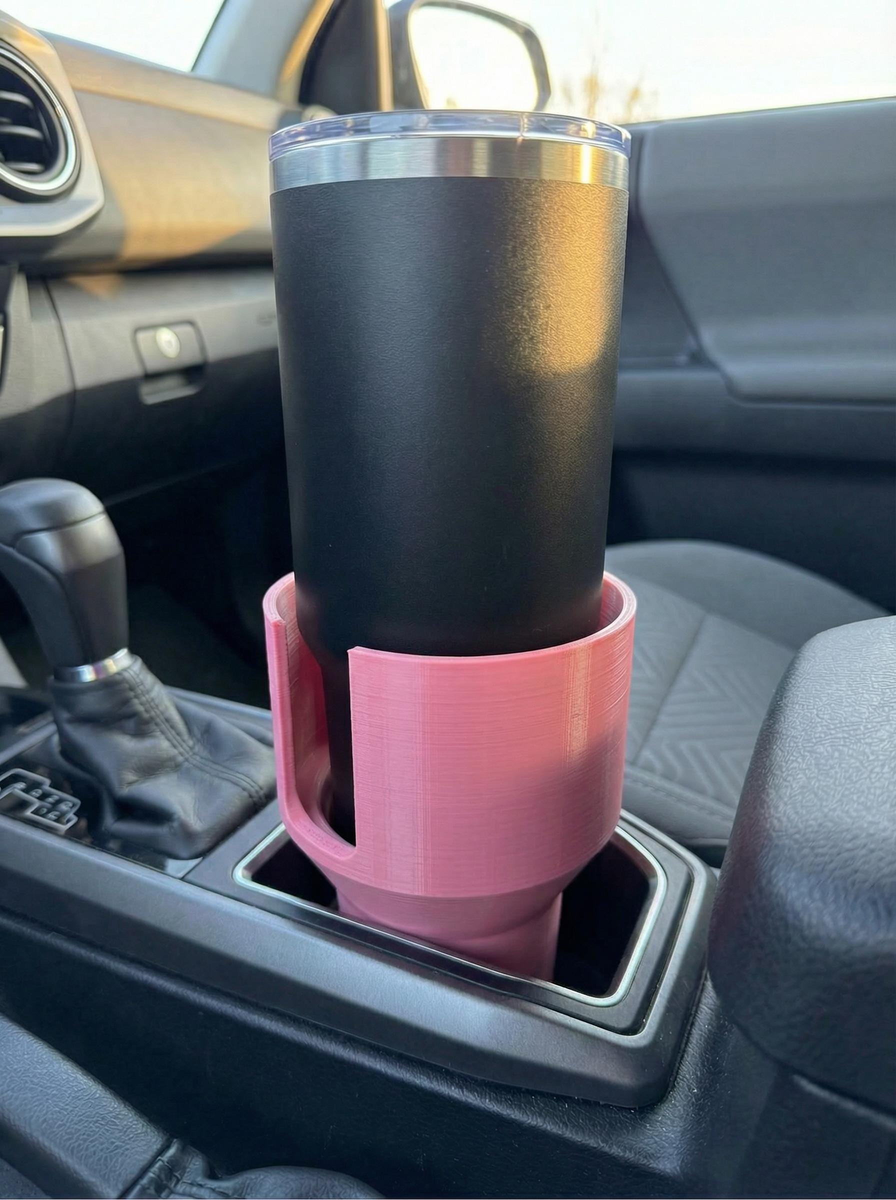 3D Printed Truck Cupholder Adapter for Stanley Tumblers | Secure Fit Insert