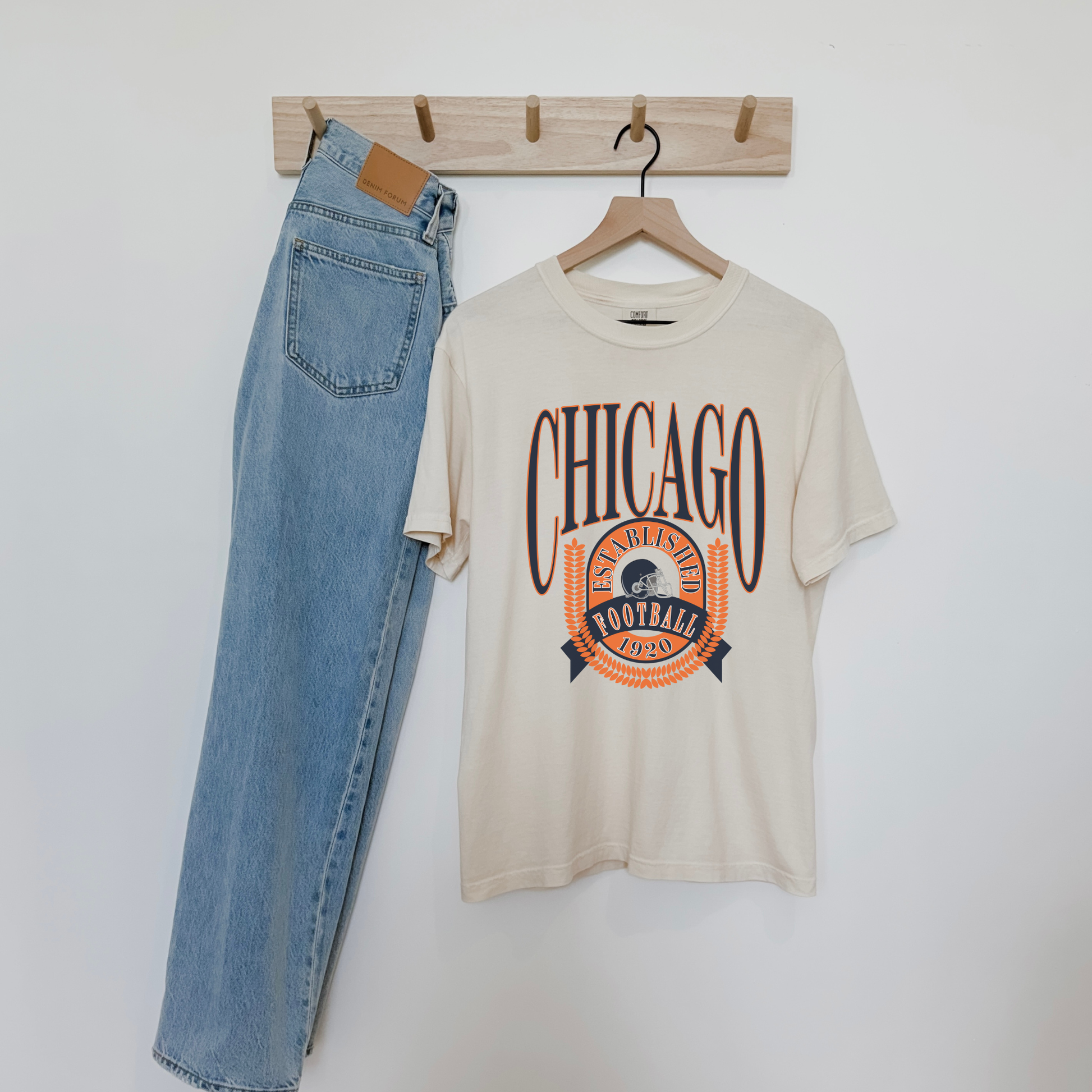 Hey Jude Graphic Tees Chicago Football 1920 Graphic Tee | Game Day T-Shirt - T-Shirts