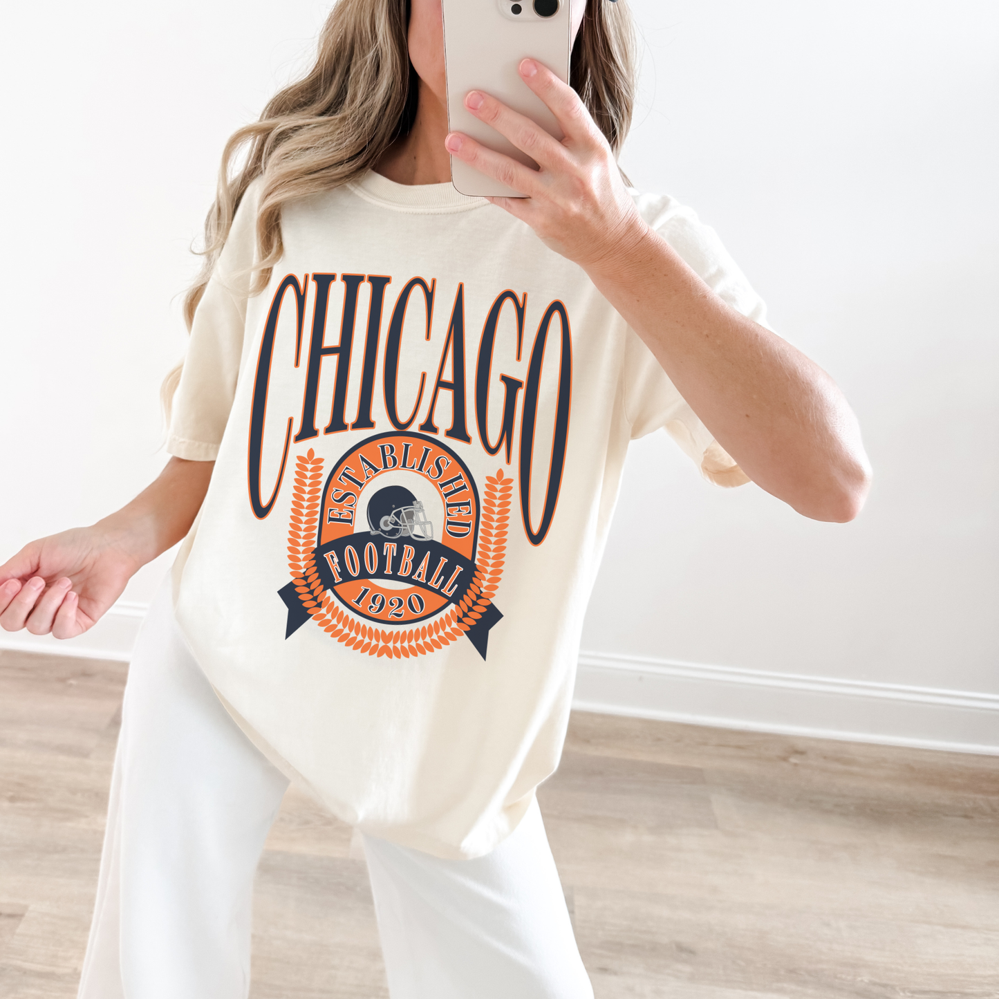 Hey Jude Graphic Tees Chicago Football 1920 Graphic Tee | Game Day T-Shirt - T-Shirts