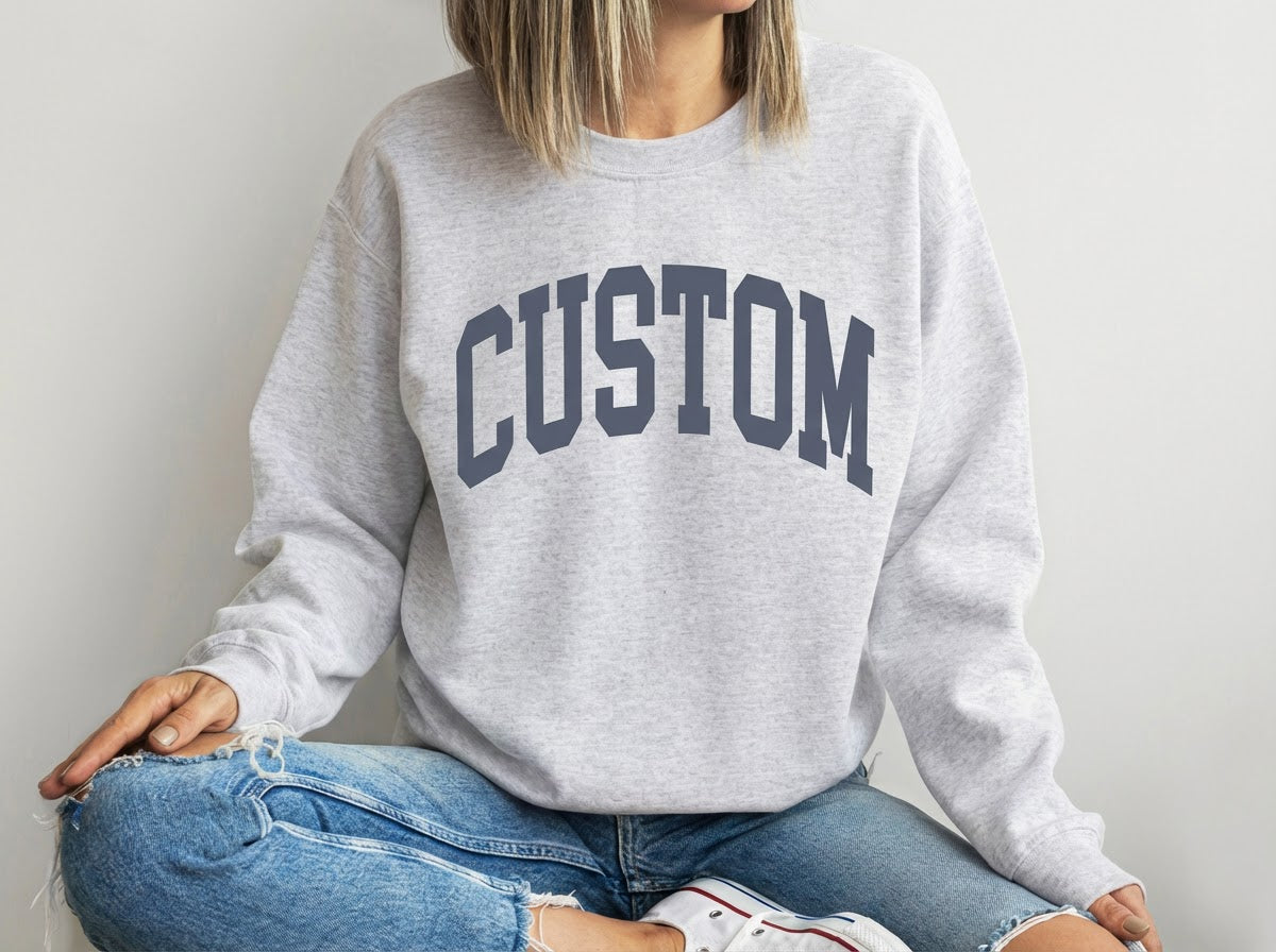 Everyday Customs Co. Custom Designed Sweatshirt - Crafted In-House for Your Vision | Everyday Customs Co. - T-Shirts