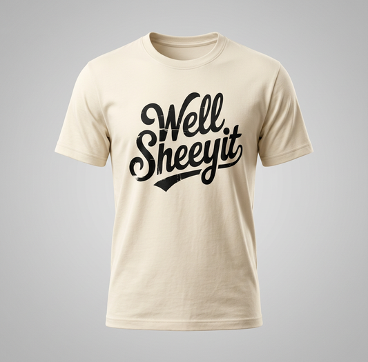Everyday Customs Co. Funny Well Sheeyit Graphic Tee - Ring-Spun Cotton Comfort | Everyday Customs Co. - Apparel & Accessories