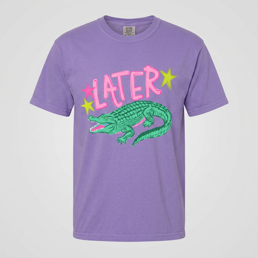 Everyday Customs Co. Later Gator Afterwhile Gator Graphic Tee - Crafted with Purpose | Everyday Customs Co. - T-Shirts