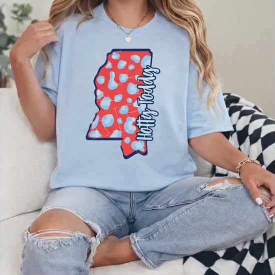 Hotty Toddy Inspired Shirt, Mississippi Game Day Tee, Southern Graphic T-shirt, Oxford, MS Pride