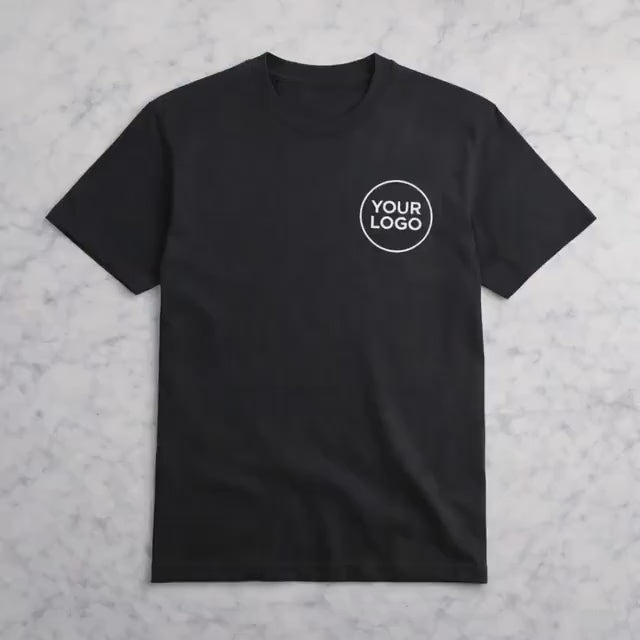 Custom Logo Business T-Shirt – Personalized Corporate Apparel