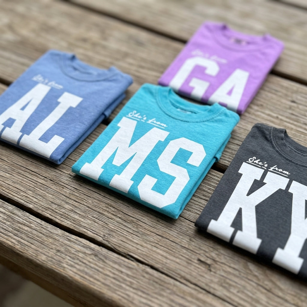 Everyday Customs Co. Custom State Mascot Comfort Colors T-Shirt - Crafted with Purpose | Everyday Customs Co. - T-Shirts